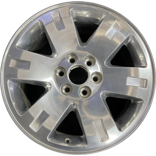 20" SIERRA 1500 PICKUP 07 , 20x8.5, 6 spoke, polished finish Original OEM Wheel - Front View
