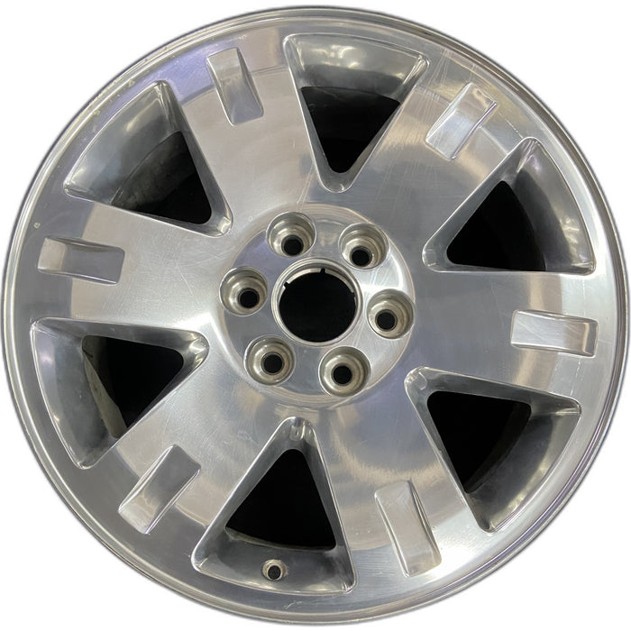 20" SIERRA 1500 PICKUP 07 , 20x8.5, 6 spoke, polished finish Original OEM Wheel - Front View