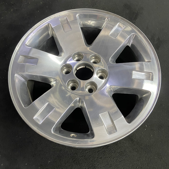 20" SIERRA 1500 PICKUP 07 , 20x8.5, 6 spoke, polished finish Original OEM Wheel - Side Profile