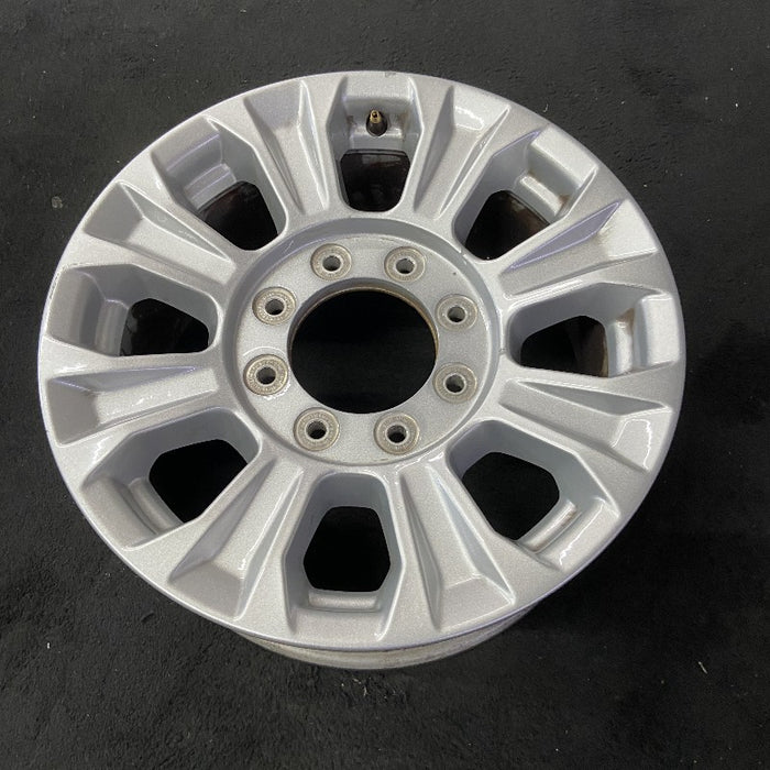 18" FORD F250SD PICKUP 20-22 18x8 aluminum 8 spoke silver Original OEM Wheel Rim