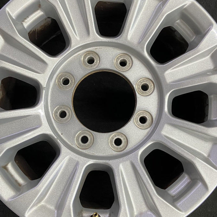 18" FORD F250SD PICKUP 20-22 18x8 aluminum 8 spoke silver Original OEM Wheel Rim