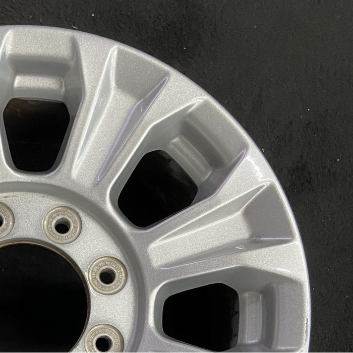 18" FORD F250SD PICKUP 20-22 18x8 aluminum 8 spoke silver Original OEM Wheel Rim