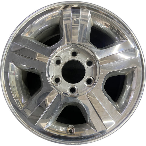 17" EXPEDITION 05 17x7.5, 5 spoke, chrome , Original OEM Wheel Rim - Front View