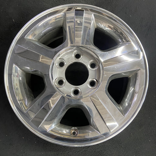 17" EXPEDITION 05 17x7.5, 5 spoke, chrome , Original OEM Wheel Rim - Angle View