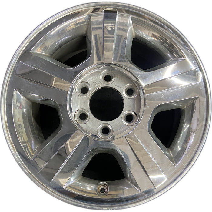 17" EXPEDITION 05 17x7.5, 5 spoke, chrome , Original OEM Wheel Rim - Front View