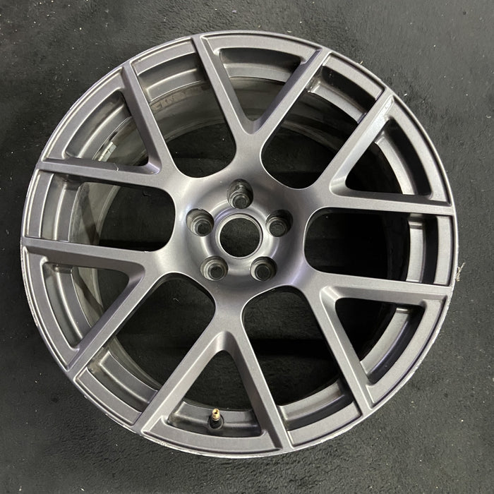 20" CHALLENGER 17-18 20x9 , 6 Y spoke, , gray Original OEM Wheel Rim - Angle View