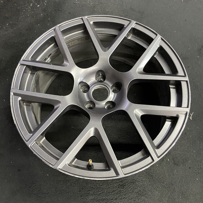 20" CHALLENGER 17-18 20x9 , 6 Y spoke, , gray Original OEM Wheel Rim - Side Profile