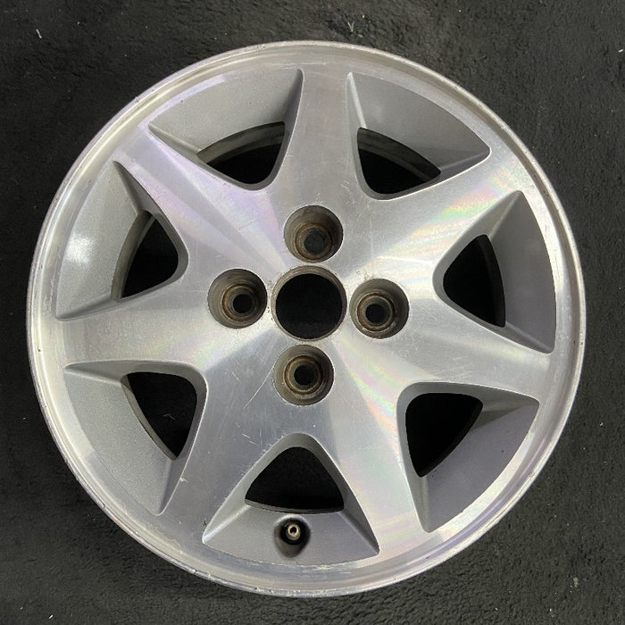 14" TEMPO 92 14x6 aluminum 7 spoke ID F23C-GA Original OEM Wheel Rim