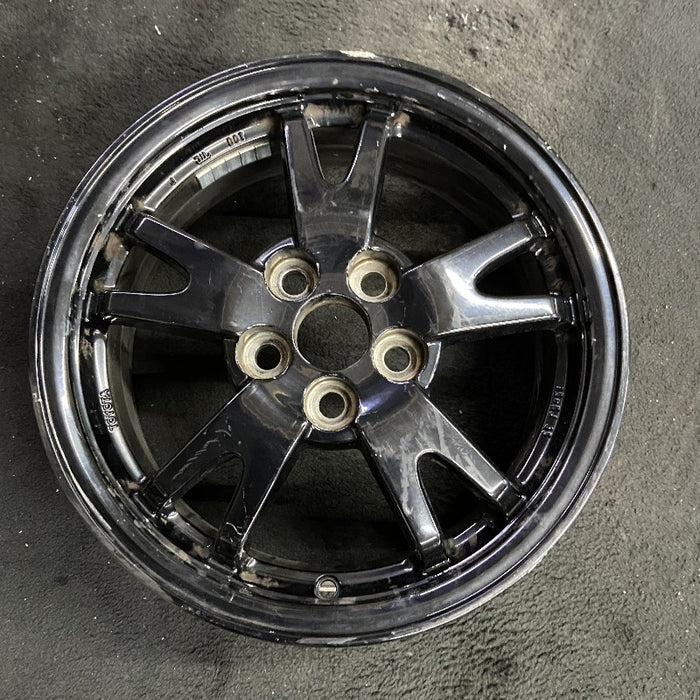 15" PRIUS 10-11 15x6 alloy 5 split spoke black Original OEM Wheel Rim