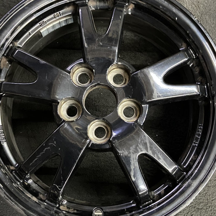 15" PRIUS 10-11 15x6 alloy 5 split spoke black Original OEM Wheel Rim