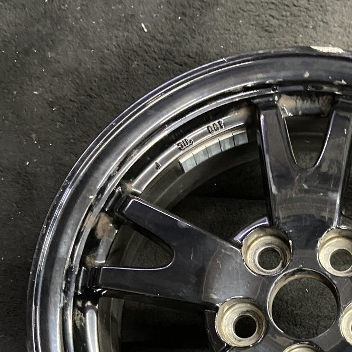 15" PRIUS 10-11 15x6 alloy 5 split spoke black Original OEM Wheel Rim