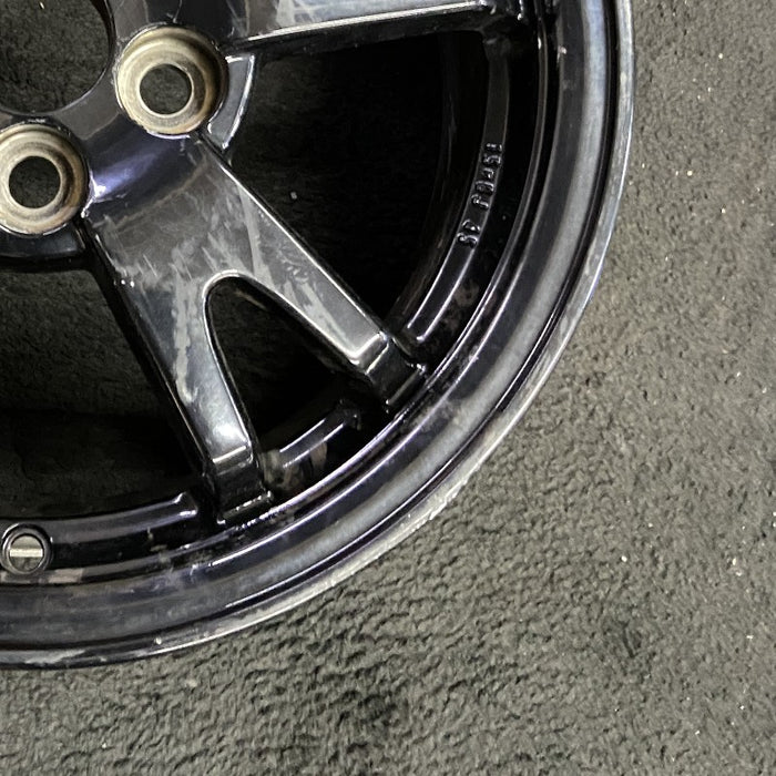 15" PRIUS 10-11 15x6 alloy 5 split spoke black Original OEM Wheel Rim