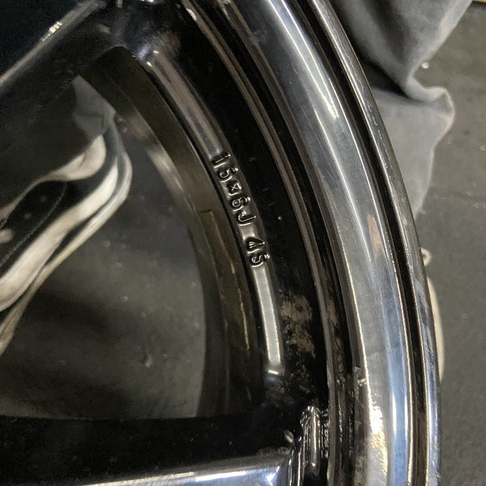 15" PRIUS 10-11 15x6 alloy 5 split spoke black Original OEM Wheel Rim