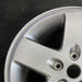 17" WRANGLER 07-08 17x7.5 silver Original OEM Wheel Rim - Side Profile