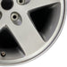 17" WRANGLER 07-08 17x7.5 silver Original OEM Wheel Rim - Close-Up Detail
