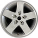 17" WRANGLER 07-08 17x7.5 silver Original OEM Wheel Rim - Front View