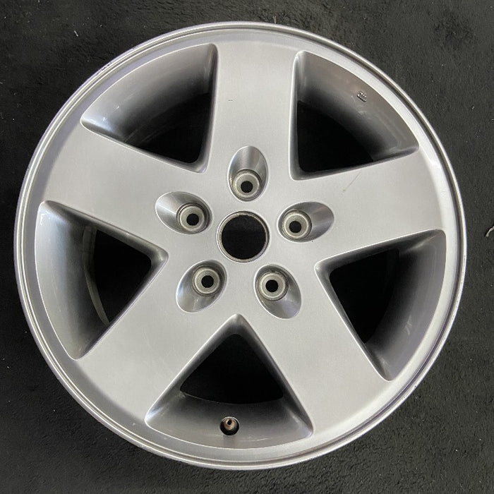 17" WRANGLER 07-08 17x7.5 silver Original OEM Wheel Rim - Additional View