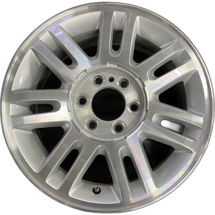 18" FORD F150 PICKUP 09-14 18x7.5 aluminum 7 spoke split spoke 14 spoke silver pockets Original OEM Wheel Rim