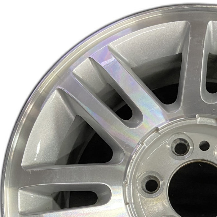 18" FORD F150 PICKUP 09-14 18x7.5 aluminum 7 spoke split spoke 14 spoke silver pockets Original OEM Wheel Rim