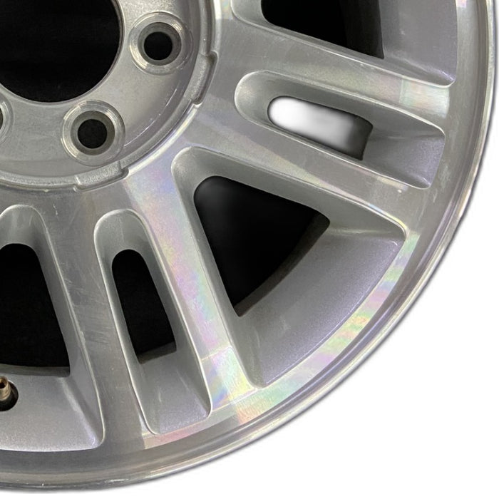 18" FORD F150 PICKUP 09-14 18x7.5 aluminum 7 spoke split spoke 14 spoke silver pockets Original OEM Wheel Rim