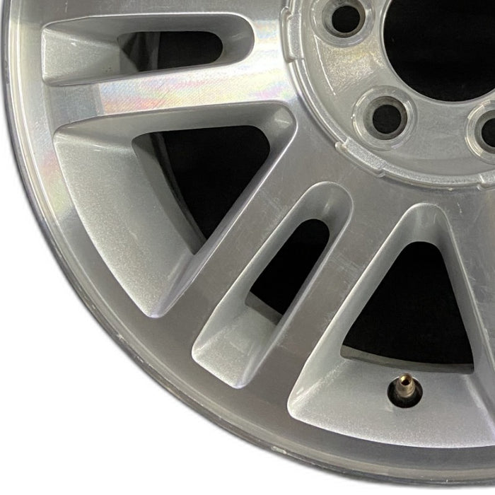 18" FORD F150 PICKUP 09-14 18x7.5 aluminum 7 spoke split spoke 14 spoke silver pockets Original OEM Wheel Rim