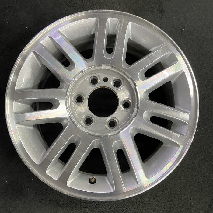 18" FORD F150 PICKUP 09-14 18x7.5 aluminum 7 spoke split spoke 14 spoke silver pockets Original OEM Wheel Rim
