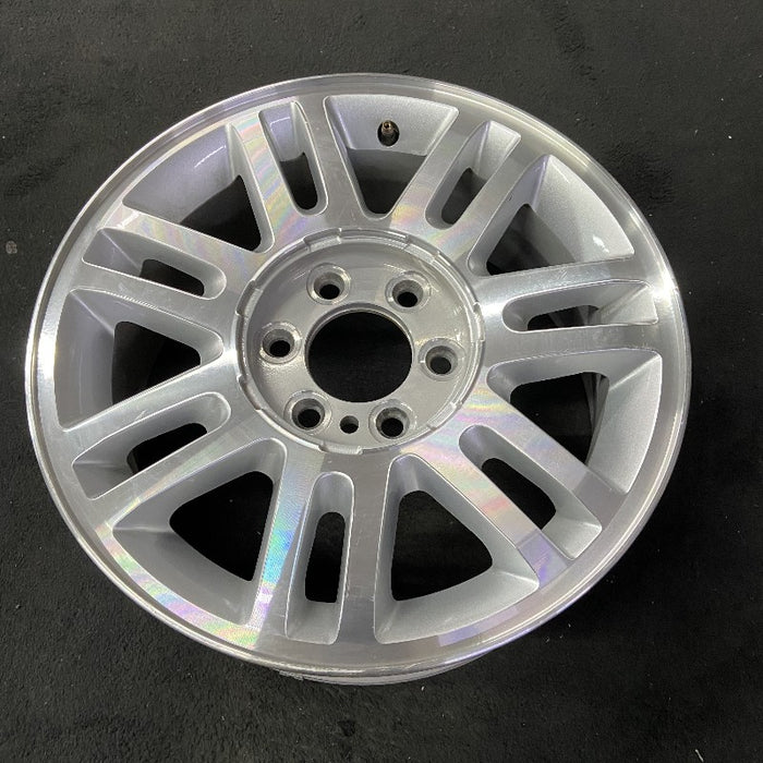 18" FORD F150 PICKUP 09-14 18x7.5 aluminum 7 spoke split spoke 14 spoke silver pockets Original OEM Wheel Rim