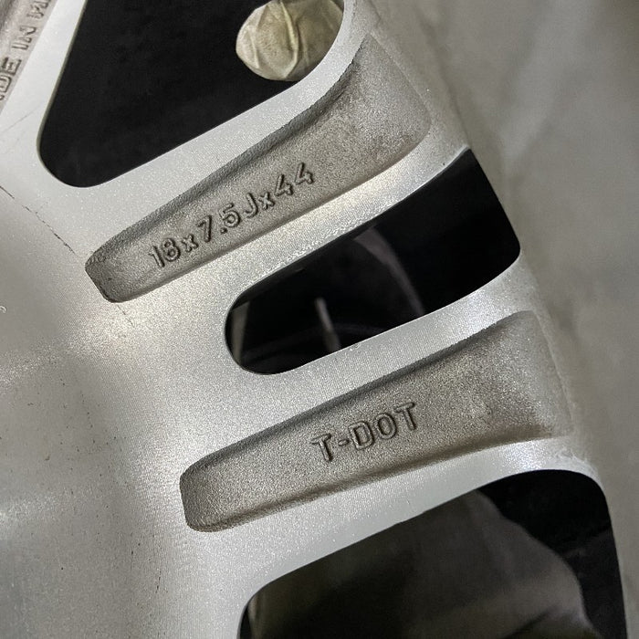 18" FORD F150 PICKUP 09-14 18x7.5 aluminum 7 spoke split spoke 14 spoke silver pockets Original OEM Wheel Rim