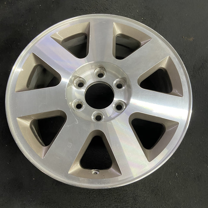 18" FORD F150 PICKUP 05-08 18x7.5, aluminum, 7 spoke, Original OEM Wheel Rim - Side Profile