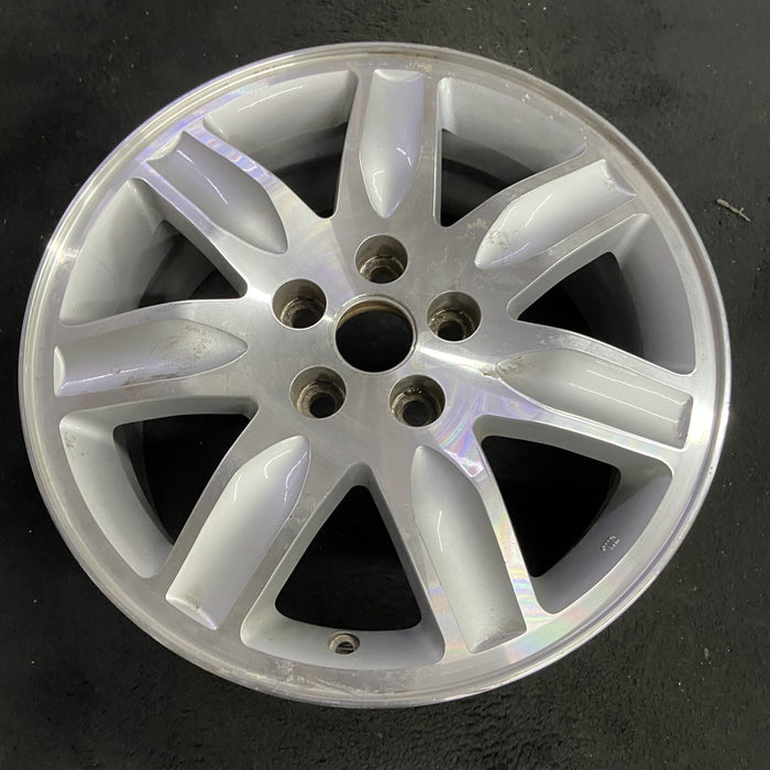17" ENDEAVOR 04-09 17x7, alloy, 7 spoke Original OEM Wheel Rim - Side Profile