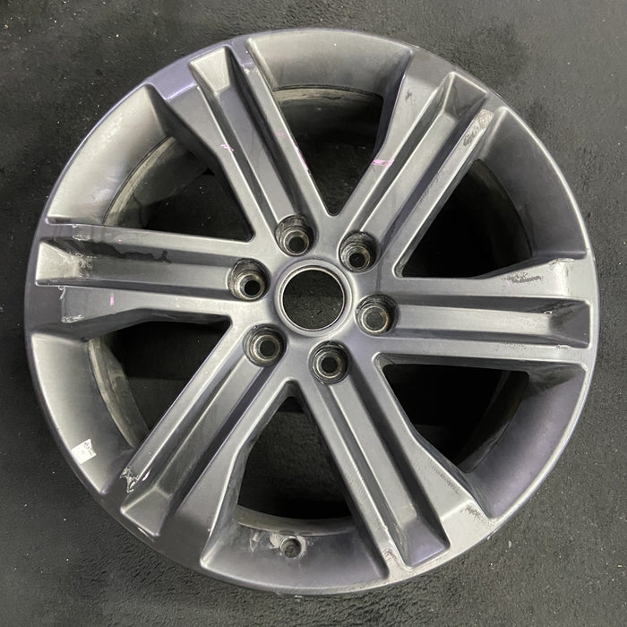 20" FORD F150 PICKUP 21-23 20x8.5, 6 spoke, , gray Original OEM Wheel Rim - Angle View