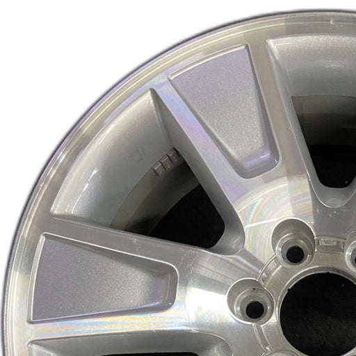 20" FORD F150 PICKUP 09-10 20x8.5 6 spoke bright machined Original OEM Wheel Rim - Angle View