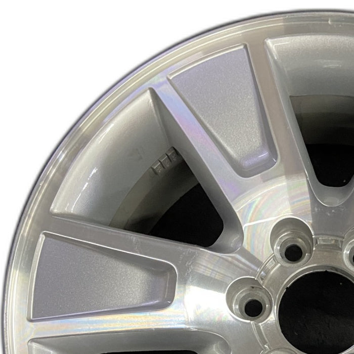 20" FORD F150 PICKUP 09-10 20x8.5 6 spoke bright machined Original OEM Wheel Rim - Angle View