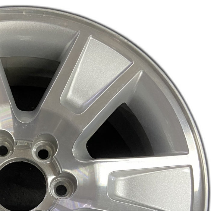 20" FORD F150 PICKUP 09-10 20x8.5 6 spoke bright machined Original OEM Wheel Rim - Side Profile