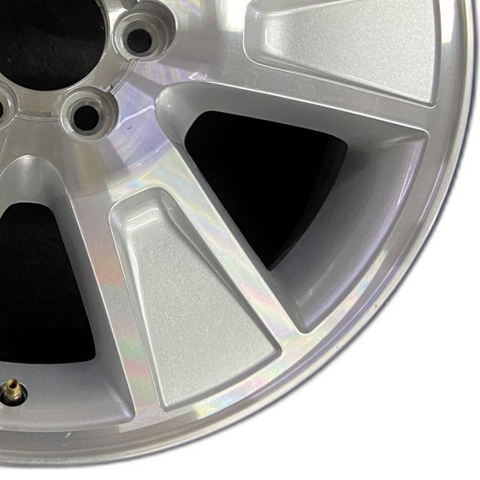 20" FORD F150 PICKUP 09-10 20x8.5 6 spoke bright machined Original OEM Wheel Rim - Close-Up Detail