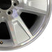 20" FORD F150 PICKUP 09-10 20x8.5 6 spoke bright machined Original OEM Wheel Rim - Close-Up Detail