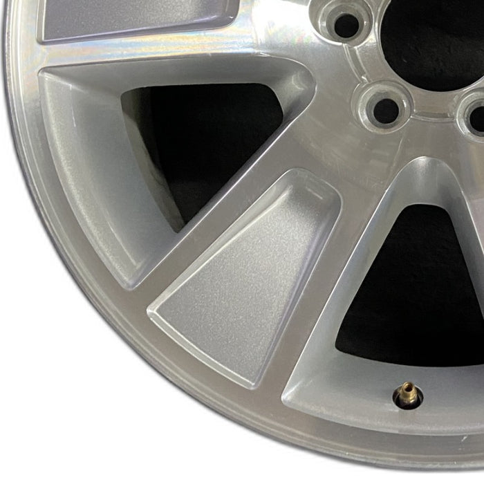 20" FORD F150 PICKUP 09-10 20x8.5 6 spoke bright machined Original OEM Wheel Rim - Back View