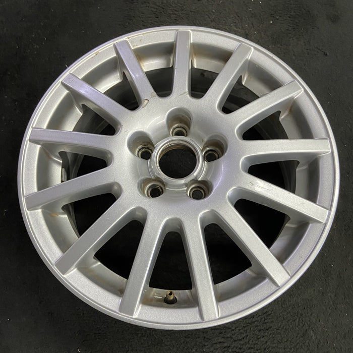 15" GOLF 03-05 15x6, alloy, 13 spoke Original OEM Wheel Rim - Side Profile
