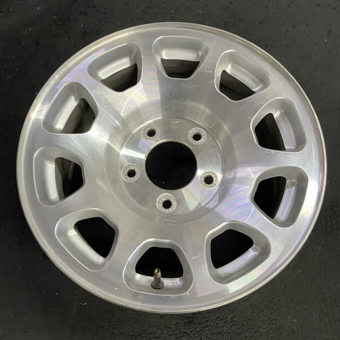 16" NAVIGATOR 98 16x7, aluminum Original OEM Wheel Rim - Side Profile
