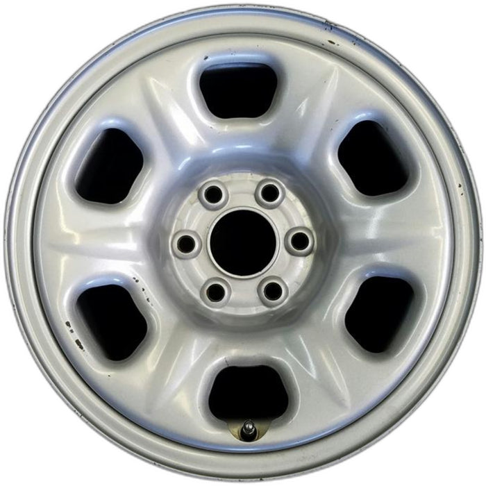 15" EQUATOR 09-13 15x6.5 Original OEM Wheel Rim - Front View