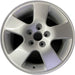 16" AUDI A4 96-97 16x7 Original OEM Wheel Rim - Front View
