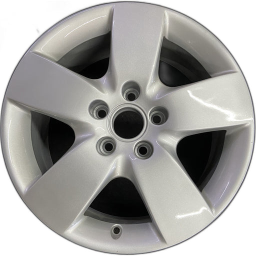 16" AUDI A6 02 16x7 , 5 wide spoke Original OEM Wheel Rim - Front View