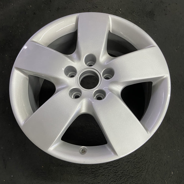 16" AUDI A6 02 16x7 , 5 wide spoke Original OEM Wheel Rim - Side Profile