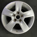 16" AUDI A4 02-05 16x7, alloy, 5 grooved spokes Original OEM Wheel Rim - Angle View