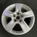 16" AUDI A4 02-05 16x7, alloy, 5 grooved spokes Original OEM Wheel Rim - Side Profile