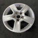 16" AUDI A4 02-05 16x7, alloy, 5 grooved spokes Original OEM Wheel Rim - Close-Up Detail