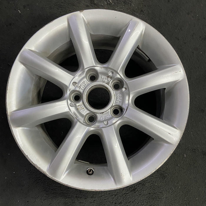 15" PASSAT 03-05 15x7, alloy, 8 spoke Original OEM Wheel Rim - Angle View