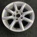 15" PASSAT 03-05 15x7, alloy, 8 spoke Original OEM Wheel Rim - Side Profile