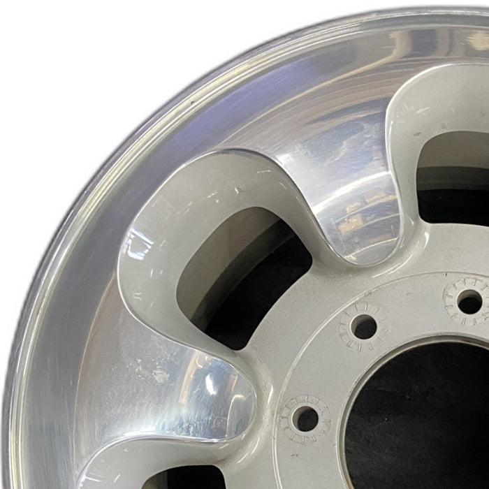 16" FORD F250SD PICKUP 99-00 16x7 SRW aluminum 6 D shaped holes Original OEM Wheel Rim