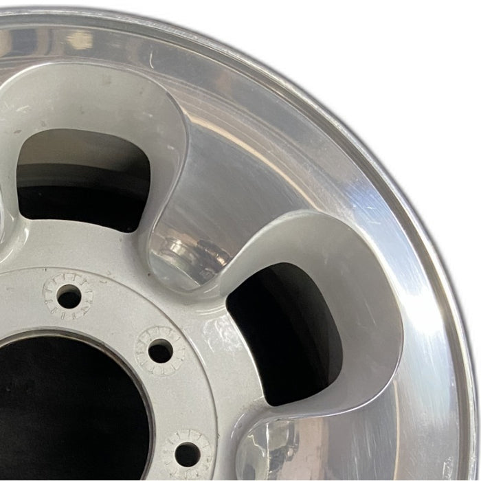 16" FORD F250SD PICKUP 99-00 16x7 SRW aluminum 6 D shaped holes Original OEM Wheel Rim